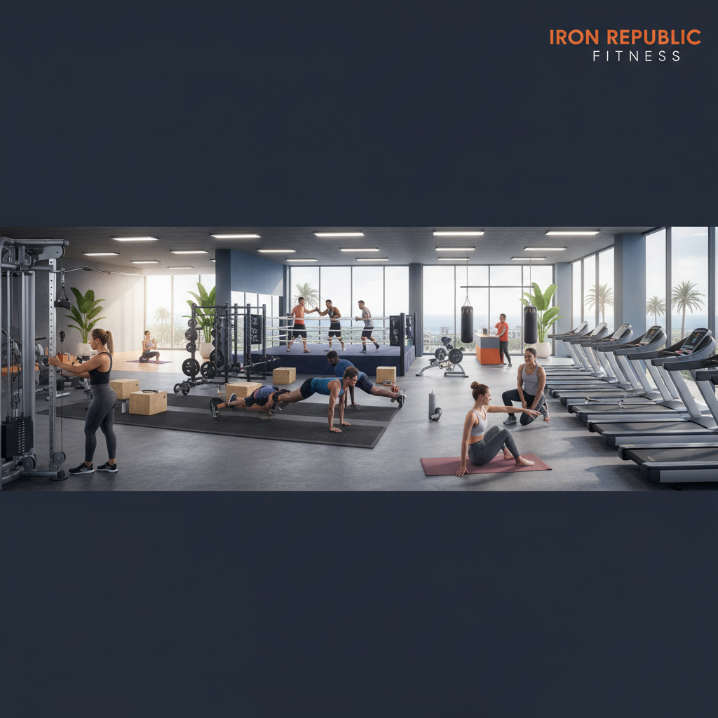 Iron Republic Fitness website